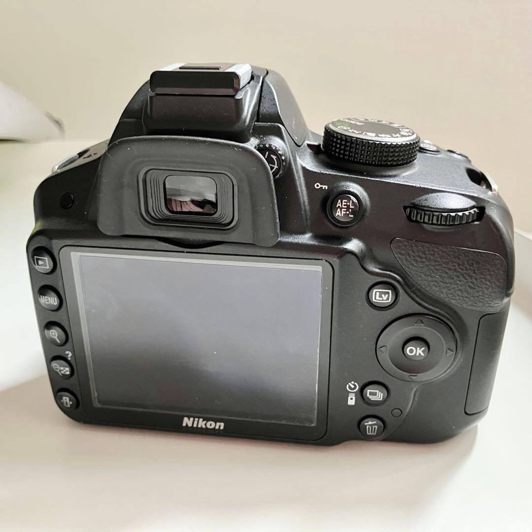 Nikon D3200 デジタル一眼レフカメラ レンズ2本 バッテリー他 セット