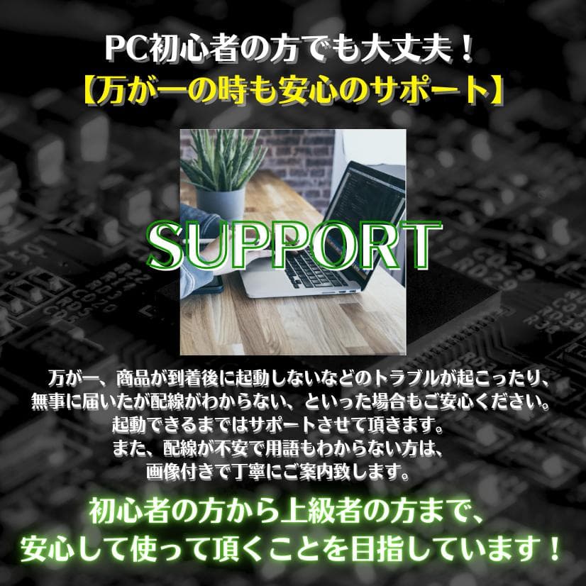 【新品】最高峰core i9 6画面デイトレPCフルセット64GB 株 T691