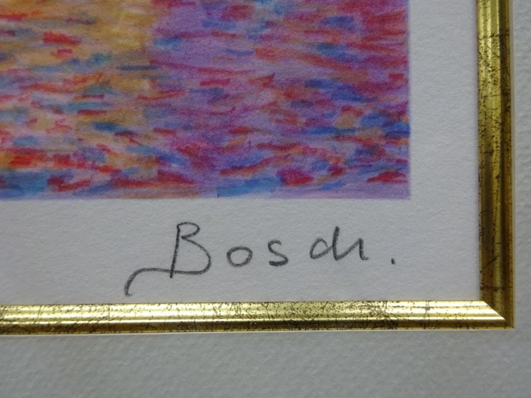 フランシスコ・ボッシュ　 リトグラフ