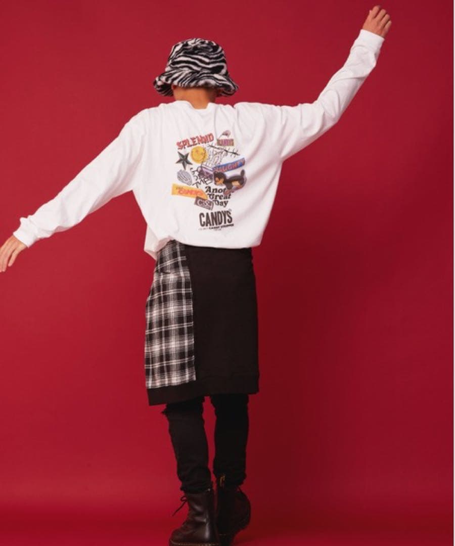 未使用　LiSA×Candy Stripper Tシャツ　ホワイト