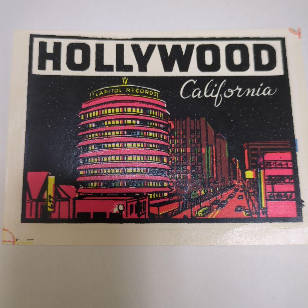 1960年代のカリフォルニア、ナッツベリーファームなどのヴィンテージステッカー