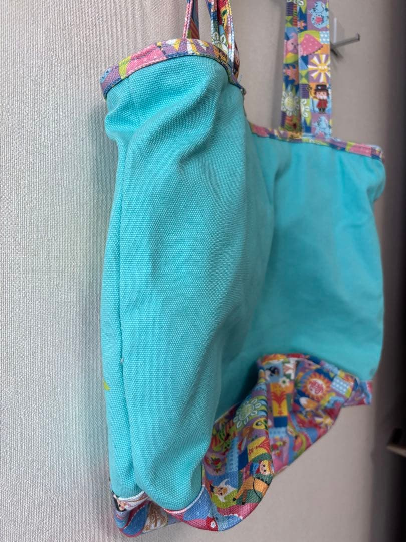 ☆レア　ディズニー　スモールワールド　トートバッグ　アメリカ　バック☆スモワ