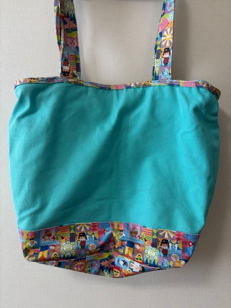 ☆レア　ディズニー　スモールワールド　トートバッグ　アメリカ　バック☆スモワ