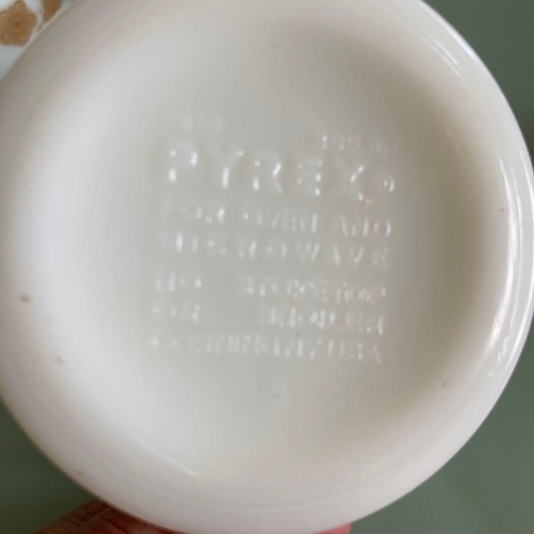 Pyrex  マグカップ 5個セット  ■ ゴールデンバタフライ