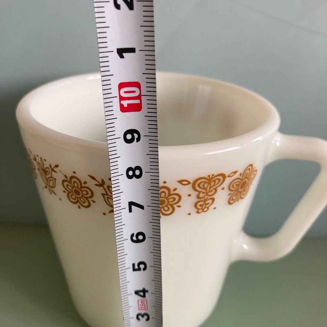 Pyrex  マグカップ 5個セット  ■ ゴールデンバタフライ