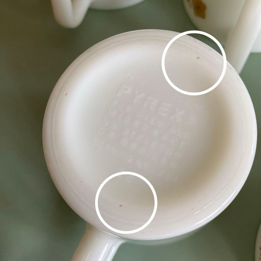 Pyrex  マグカップ 5個セット  ■ ゴールデンバタフライ