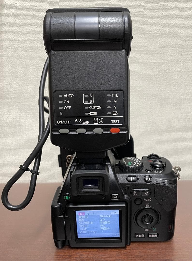 コニカミノルタ Dimage A200　リングストロボセット