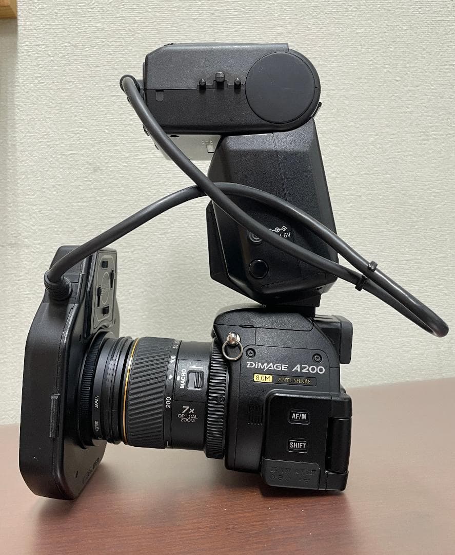 コニカミノルタ Dimage A200　リングストロボセット