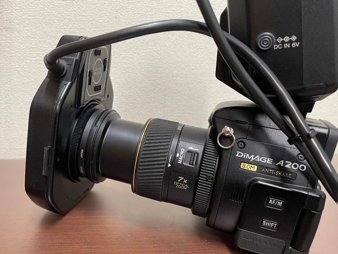 コニカミノルタ Dimage A200　リングストロボセット