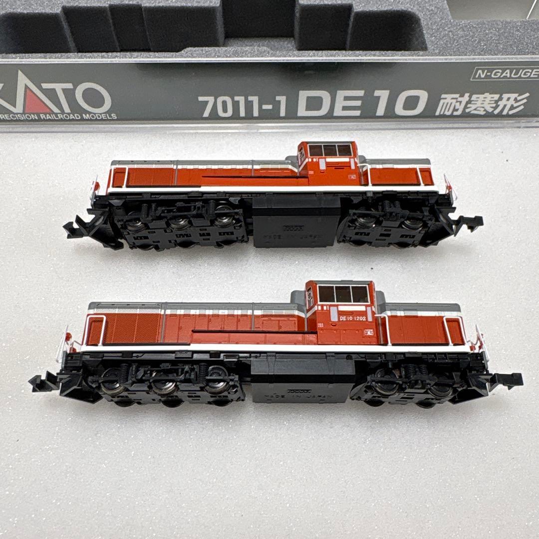 KATO 7011-1 DE10 耐寒形　2両セット