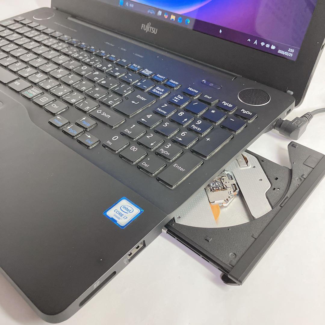 【爆速SSD】富士通 AH53カメラ付き｜Core i7｜メモリ8G｜Win11
