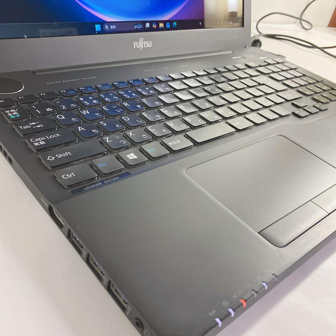 【爆速SSD】富士通 AH53カメラ付き｜Core i7｜メモリ8G｜Win11