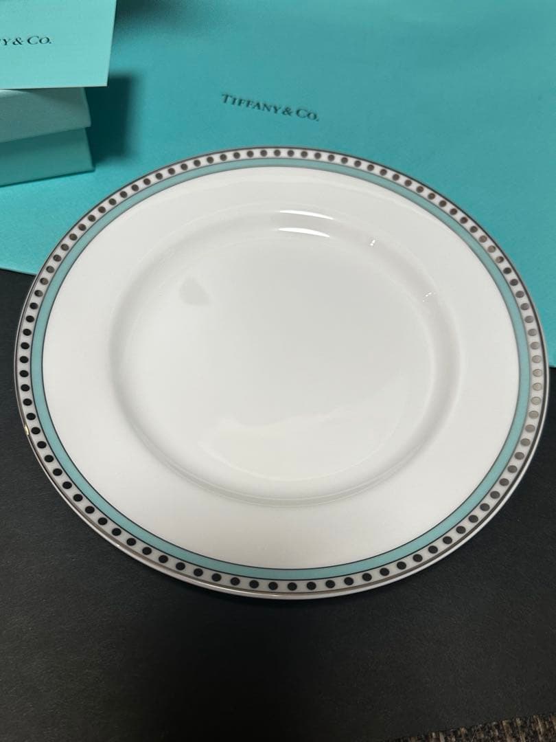 ★新品未使用 Tiffany& Co. デザートプレート2枚セット