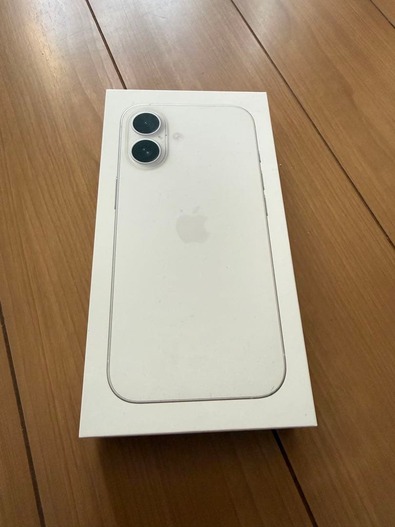 【美品】iPhone 16 ホワイト 256GB ガラスフィルム同梱