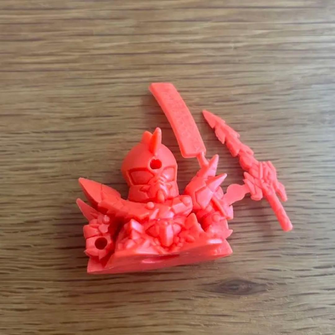 ガン消し　橙　聖竜騎士 ゼロガンダム