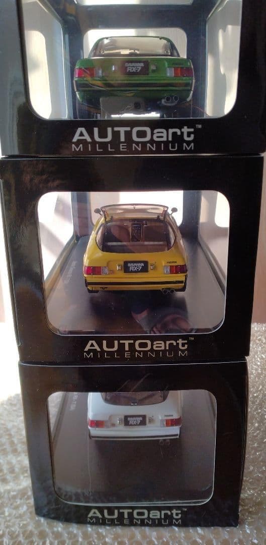 1/18 AUTOART サバンナRX-7（SA）３台セット