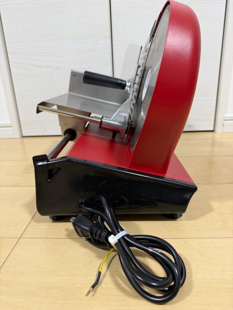 【美品】ミナトワークス 家庭用フードスライサー HMS-220(RD)-V2