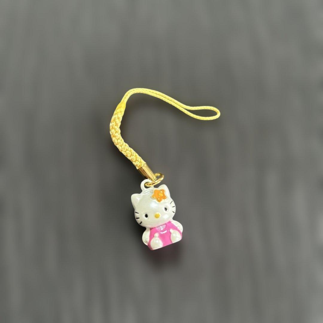 九　ストラップ　⑤　HelloKitty　キティー　馬　チャイナ服　かわいい