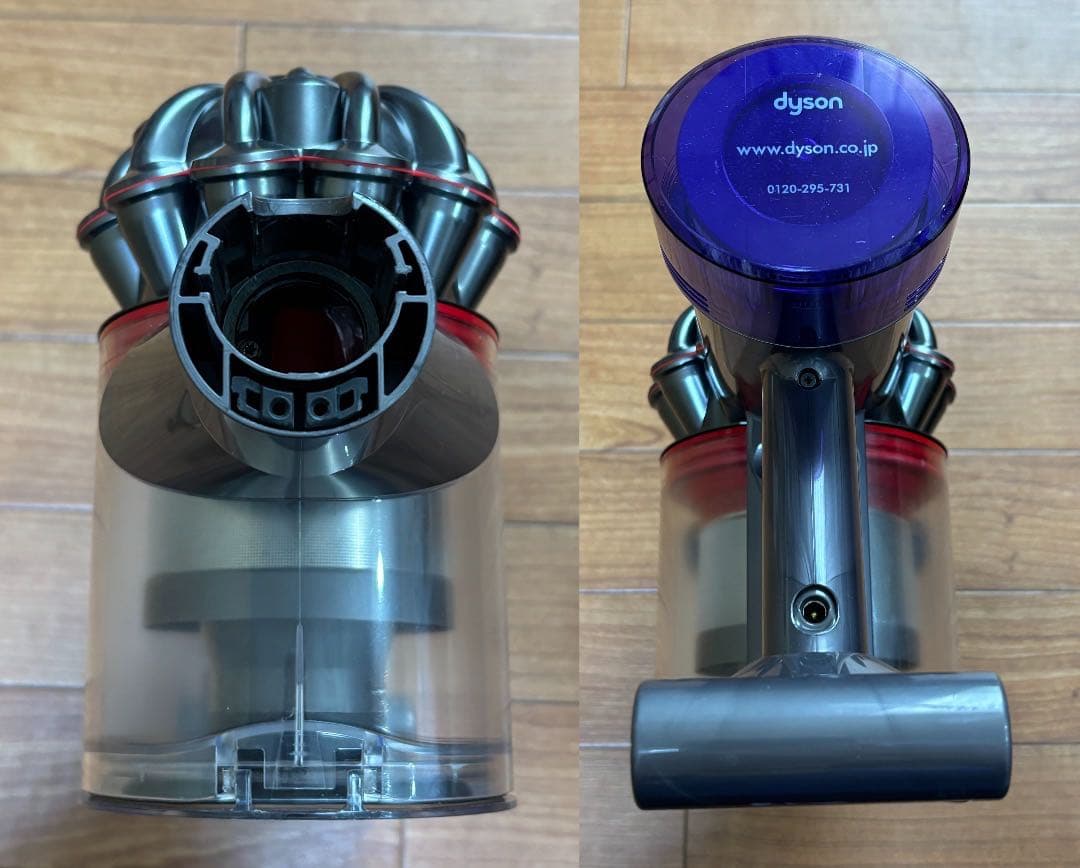 【美品】dyson V8 slim 作動良好　分解清掃メンテナンス済