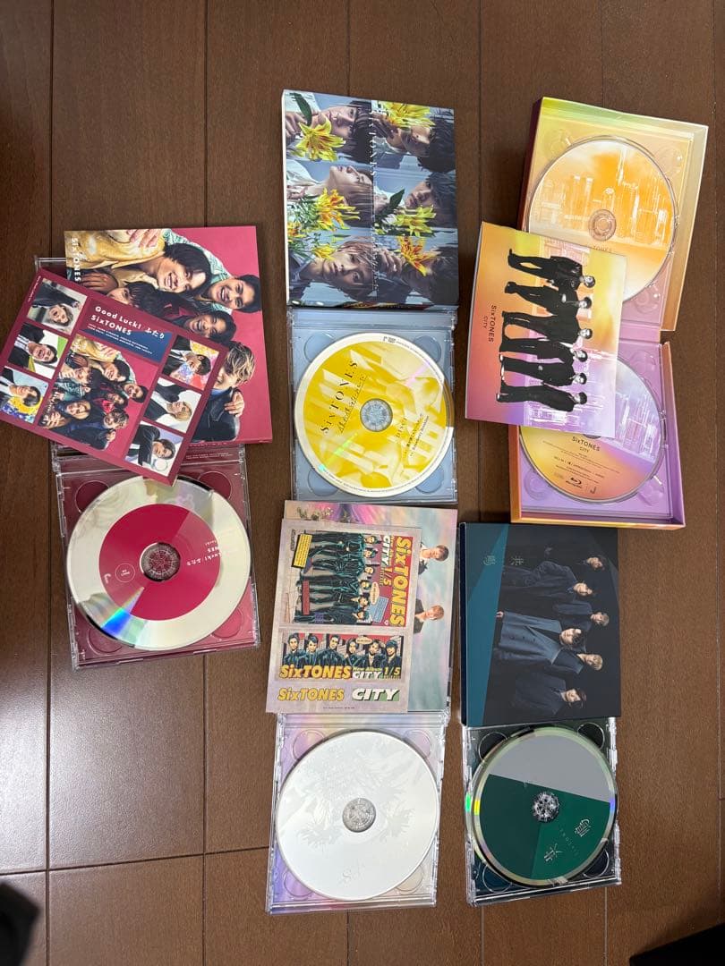 SixTONES まとめ売り　慣性の法則　銀テ