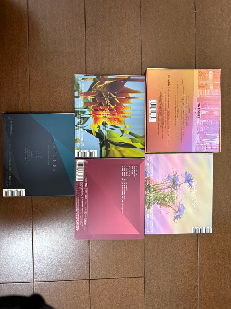 SixTONES まとめ売り　慣性の法則　銀テ