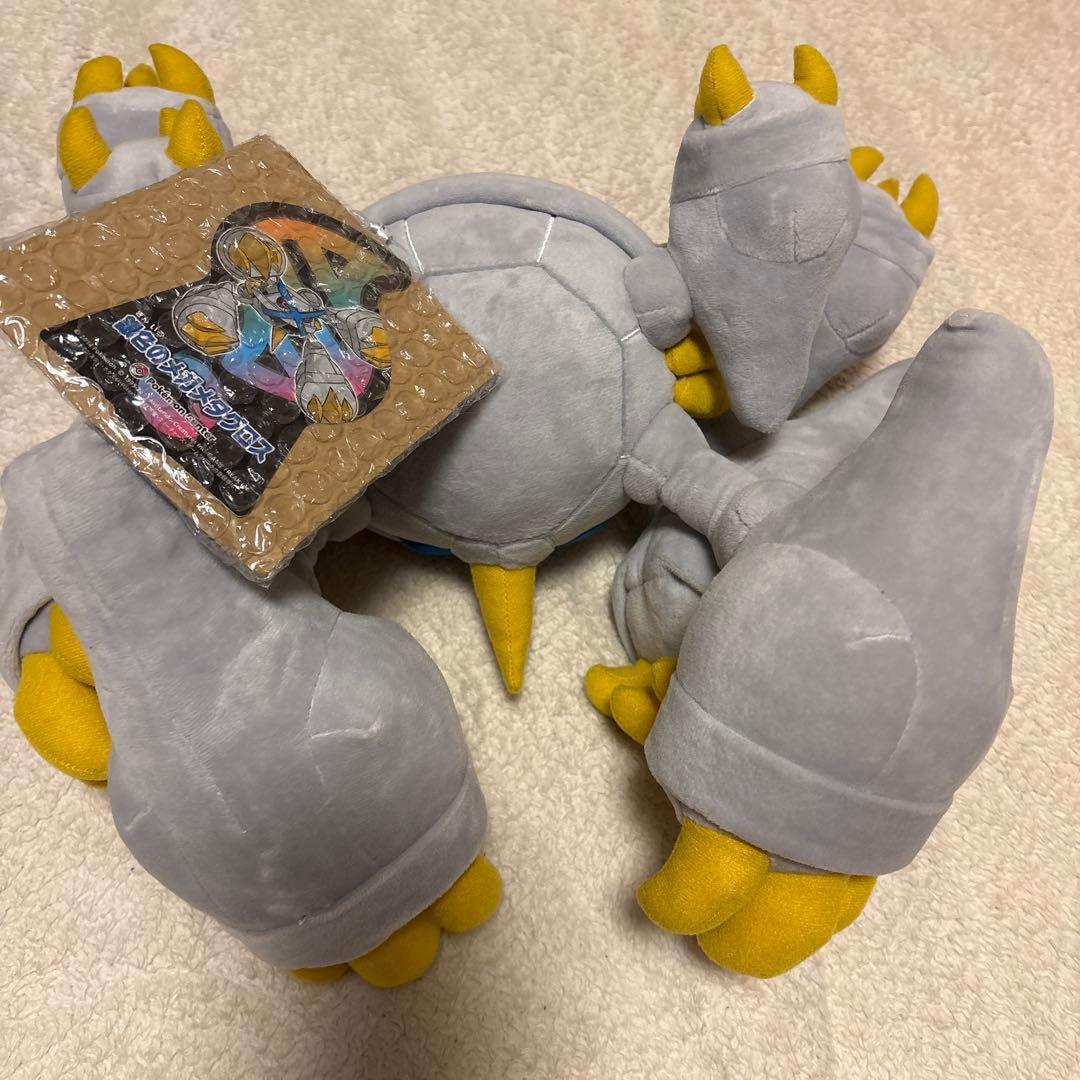ポケモンセンター　銀色のメタグロス　ぬいぐるみ