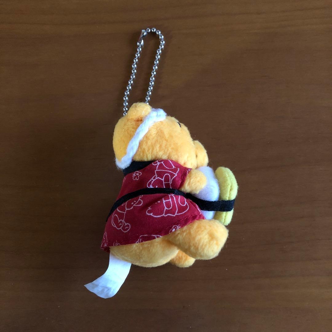 ぬいぐるみ、ぬいぐるみキーホルダー　くまのプーさん（フクロウ等）【３個セット】