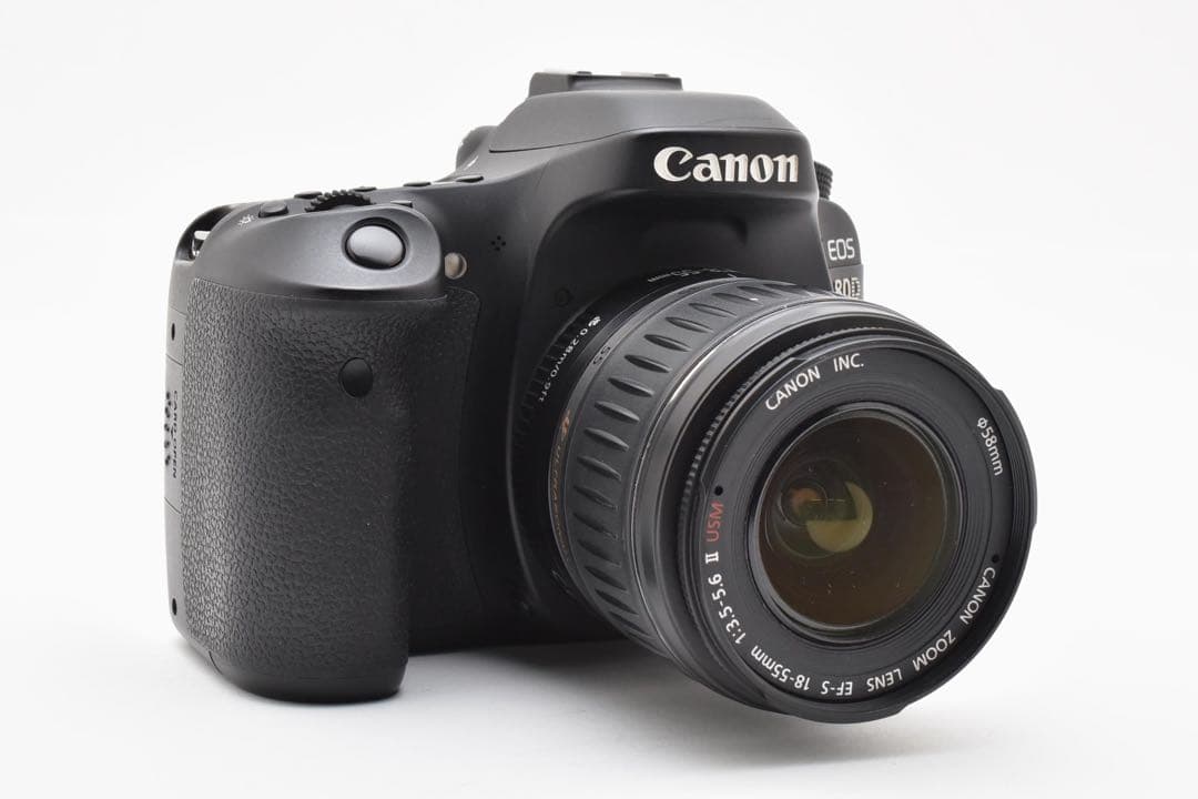 保証付き/デジタル一眼レフカメラCanon EOS 80D標準レンズセット
