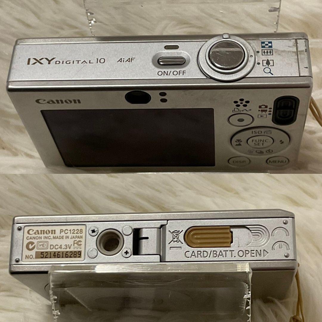 【簡易動作確認済】Canon IXY DIGITAL10 PC1228 デジカメ