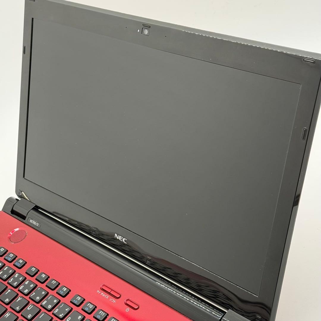 NECノートパソコン 準美品 i7 20GB 新品SSD512 Blu-ray