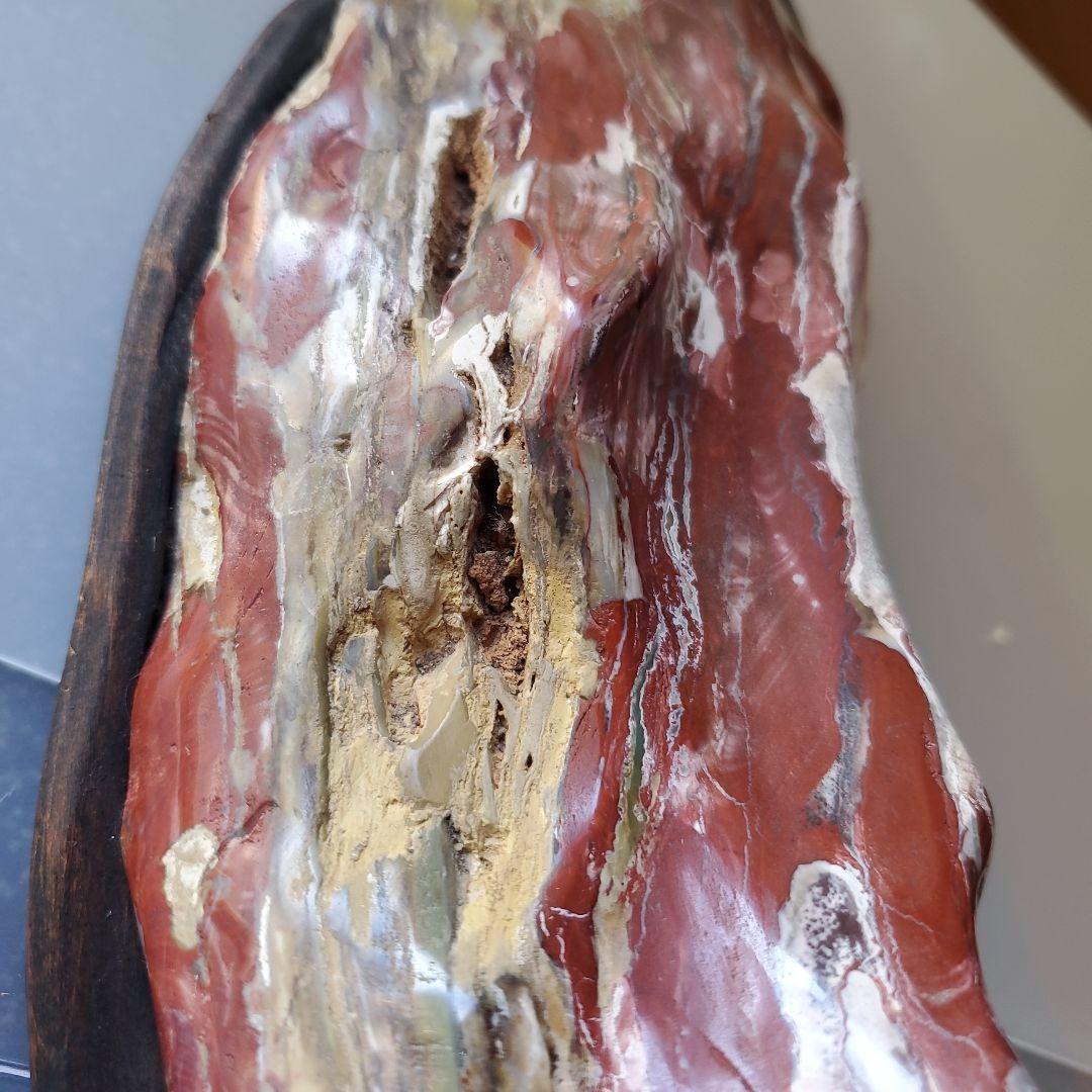 H*O様 鑑賞石 赤玉石 自然石