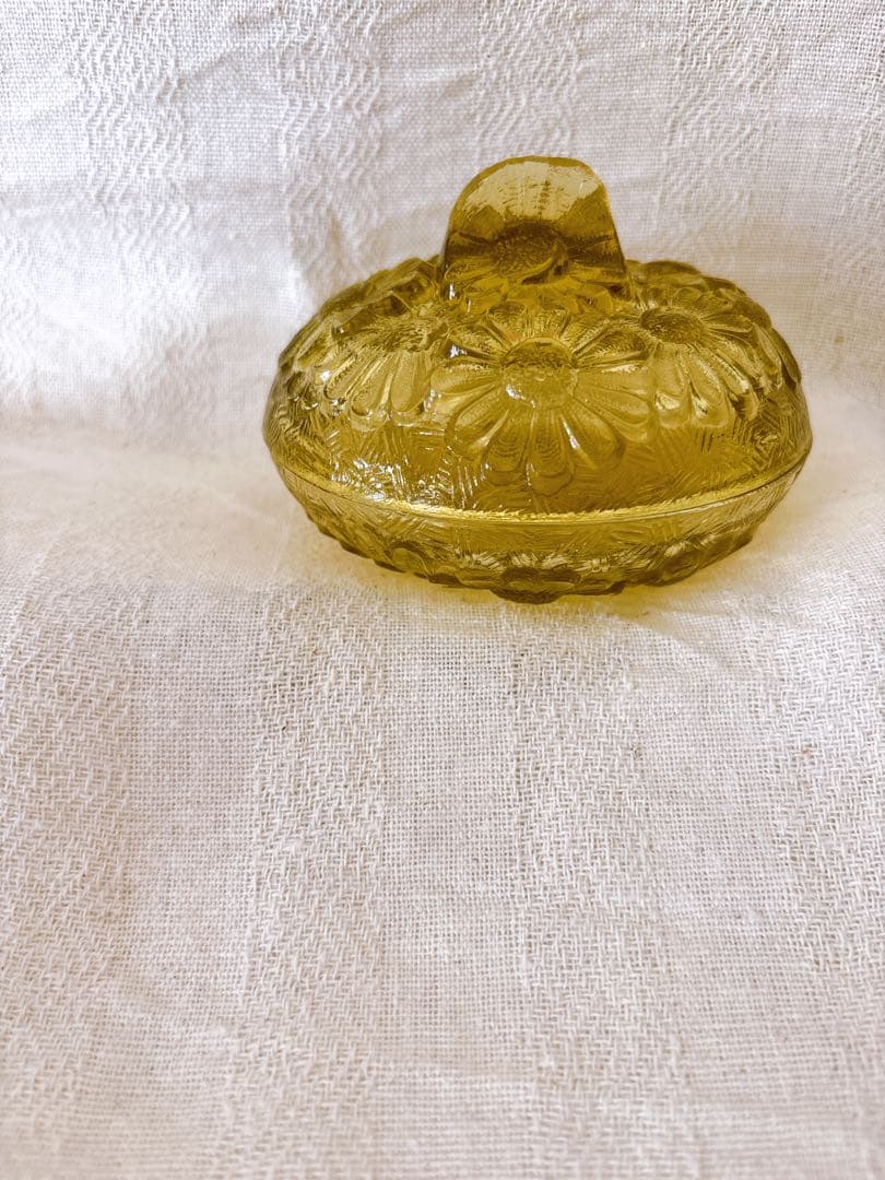 フランスブロカント　デイジーの小物入れ