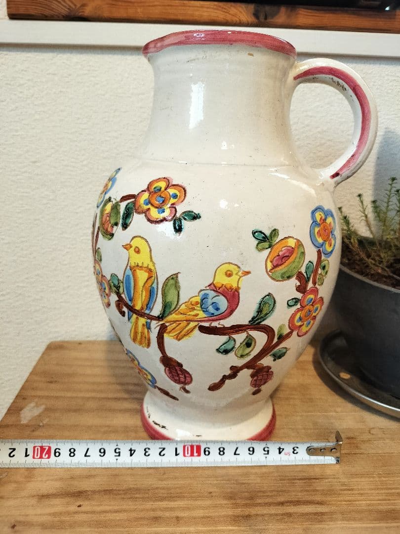 イタリア陶器専門★LANTILA DERUTAビンテージ水差し1623/27