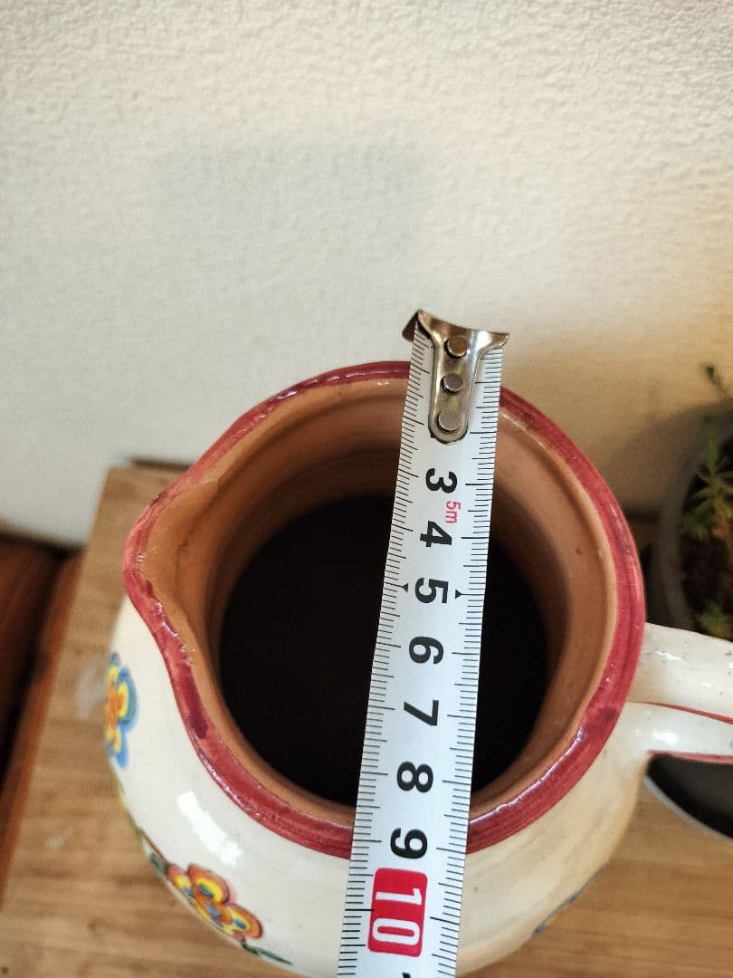 イタリア陶器専門★LANTILA DERUTAビンテージ水差し1623/27