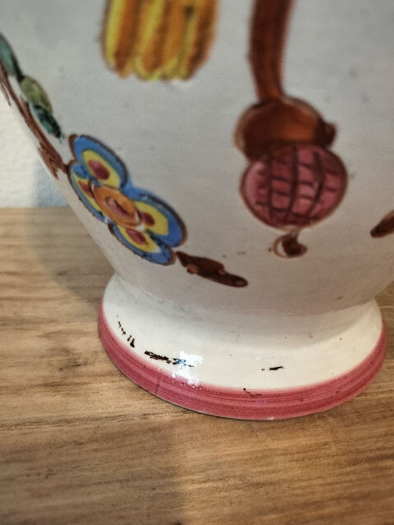 イタリア陶器専門★LANTILA DERUTAビンテージ水差し1623/27