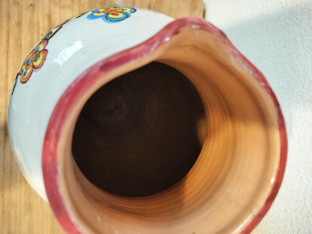 イタリア陶器専門★LANTILA DERUTAビンテージ水差し1623/27