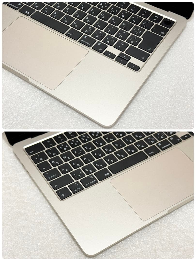 美品　2024年7月購入　バッテリー100%　MacBook Air 13 M2