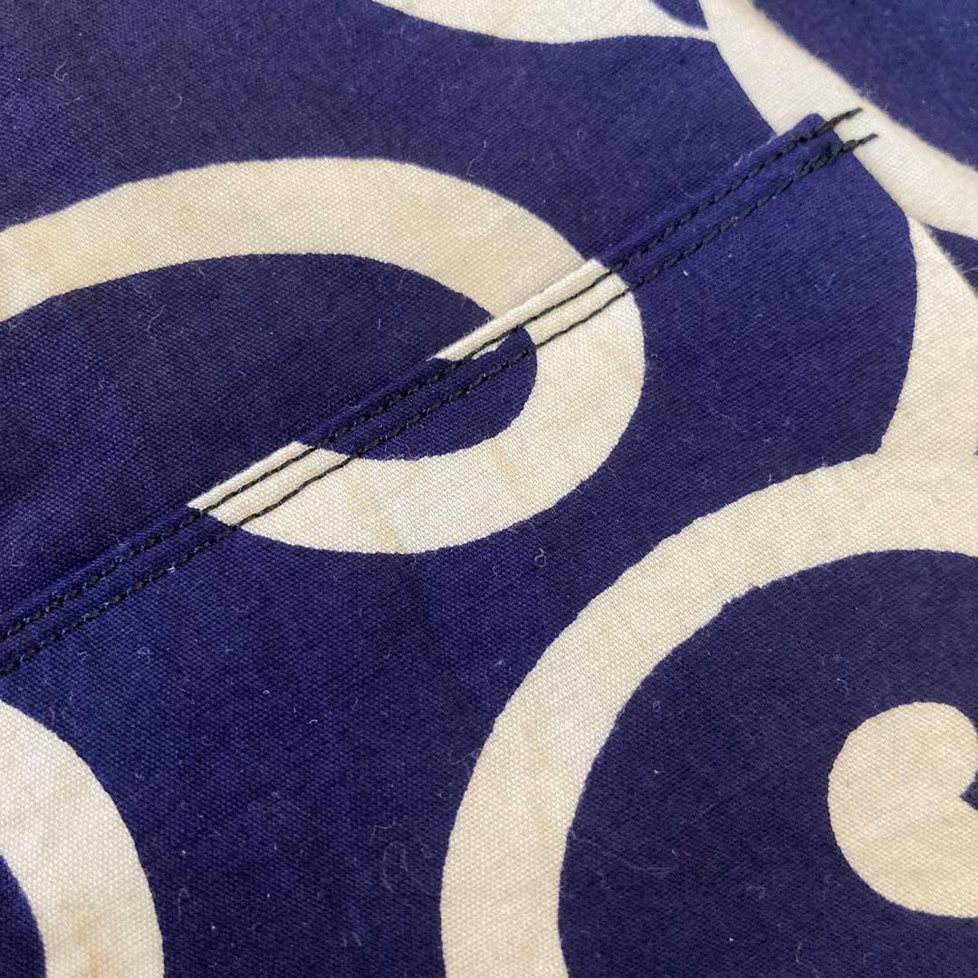 古布　襤褸　昭和レトロ　帆前掛　唐草の風呂敷　酒袋　藍染絣　トートバッグ