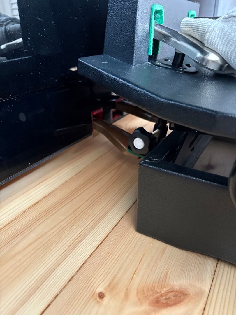 吉澤 PEACOCK AX100 ピアノ 補助ペダル 補助台　足台