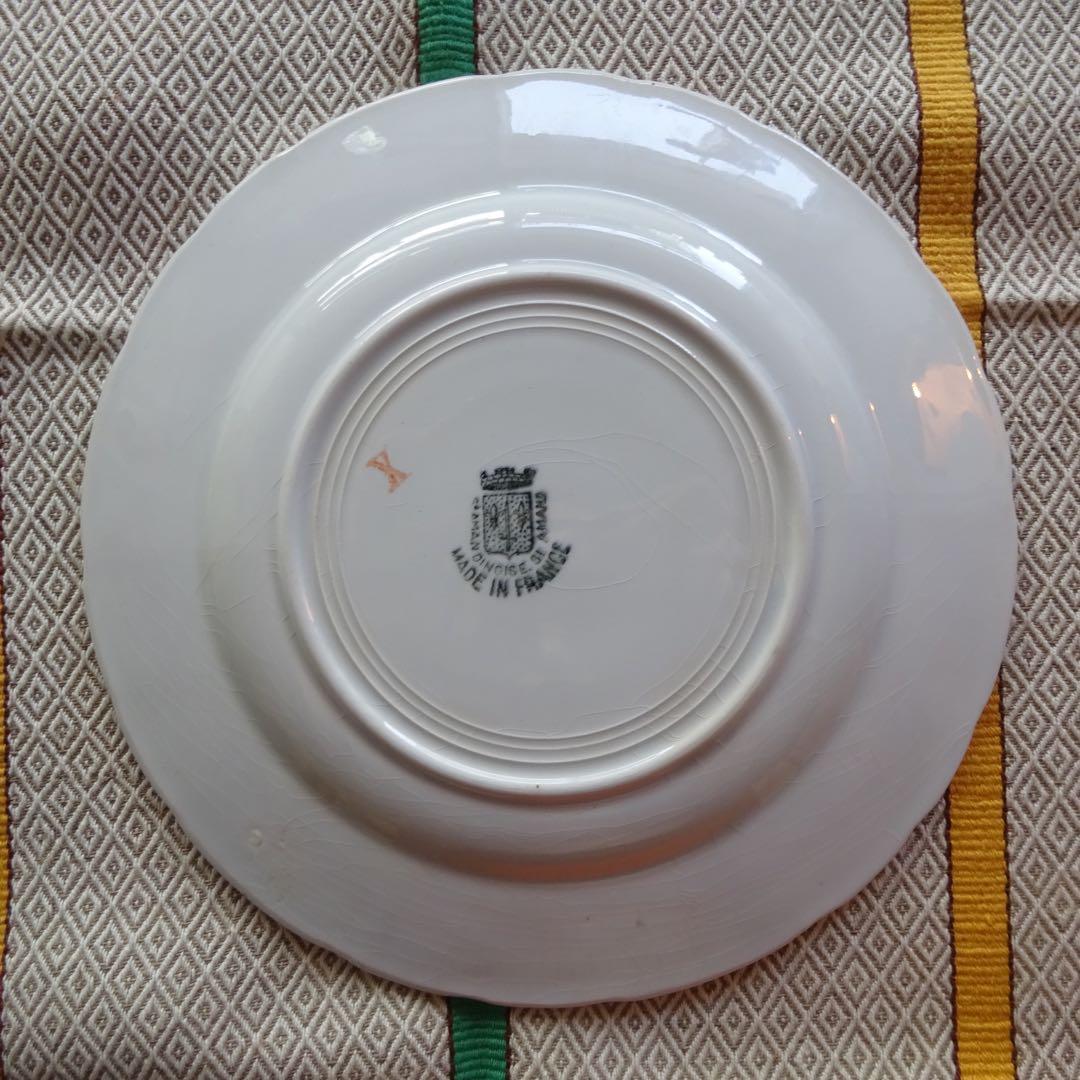 〜1940's アンティーク プレート 絵皿 フランス