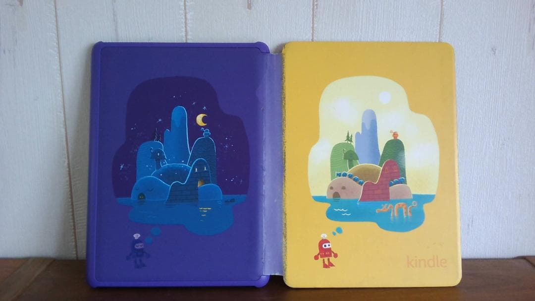 Kindle　paperwhite キッズモデル ロボットドリームカバー