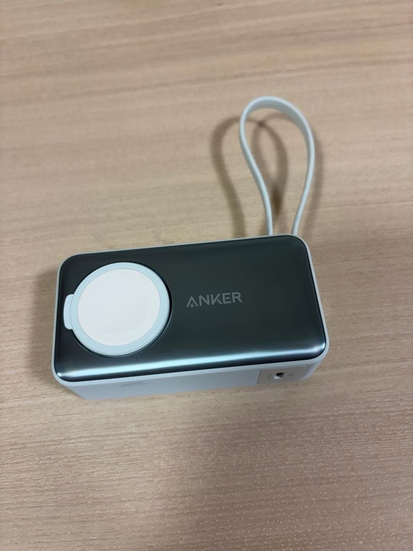 Anker MagGo Power Bank モバイルバッテリー　ミントブルー