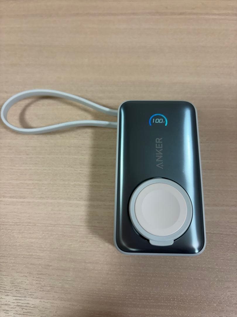 Anker MagGo Power Bank モバイルバッテリー　ミントブルー