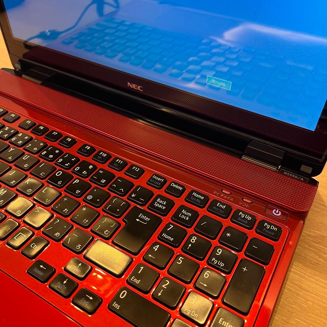 NEC ノートパソコン LaVie NS550/AAR NS550AAR
