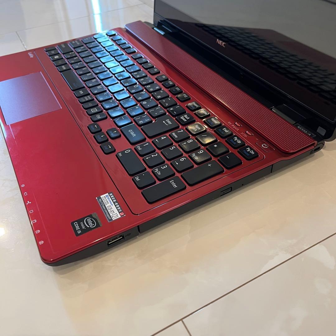 NEC ノートパソコン LaVie NS550/AAR NS550AAR
