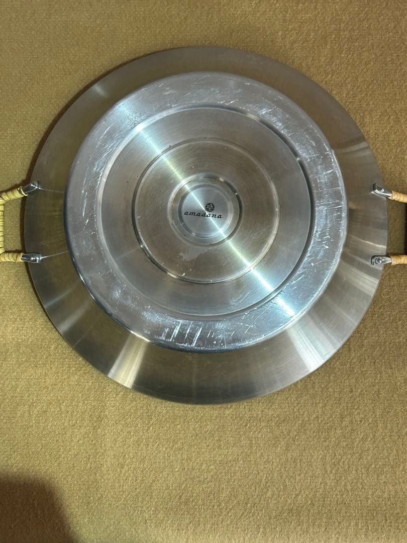 amadana アマダナ IH ステンレス製 両手鍋 フタ付き