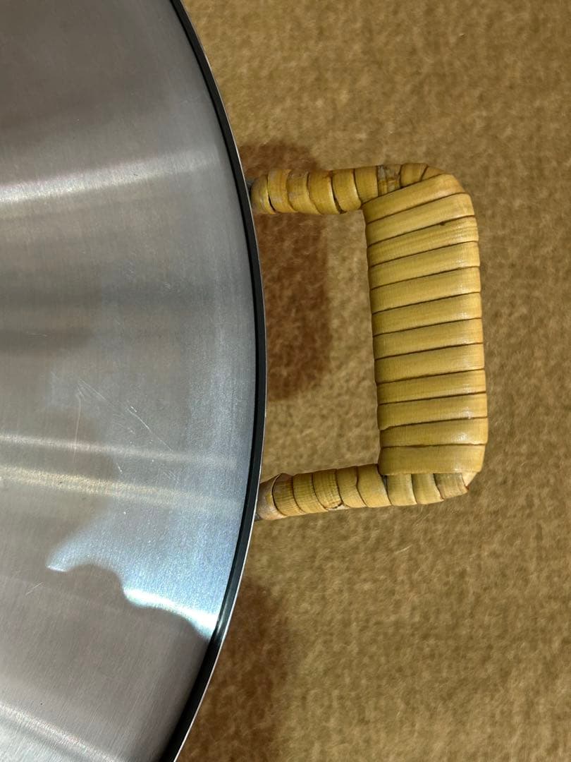 amadana アマダナ IH ステンレス製 両手鍋 フタ付き