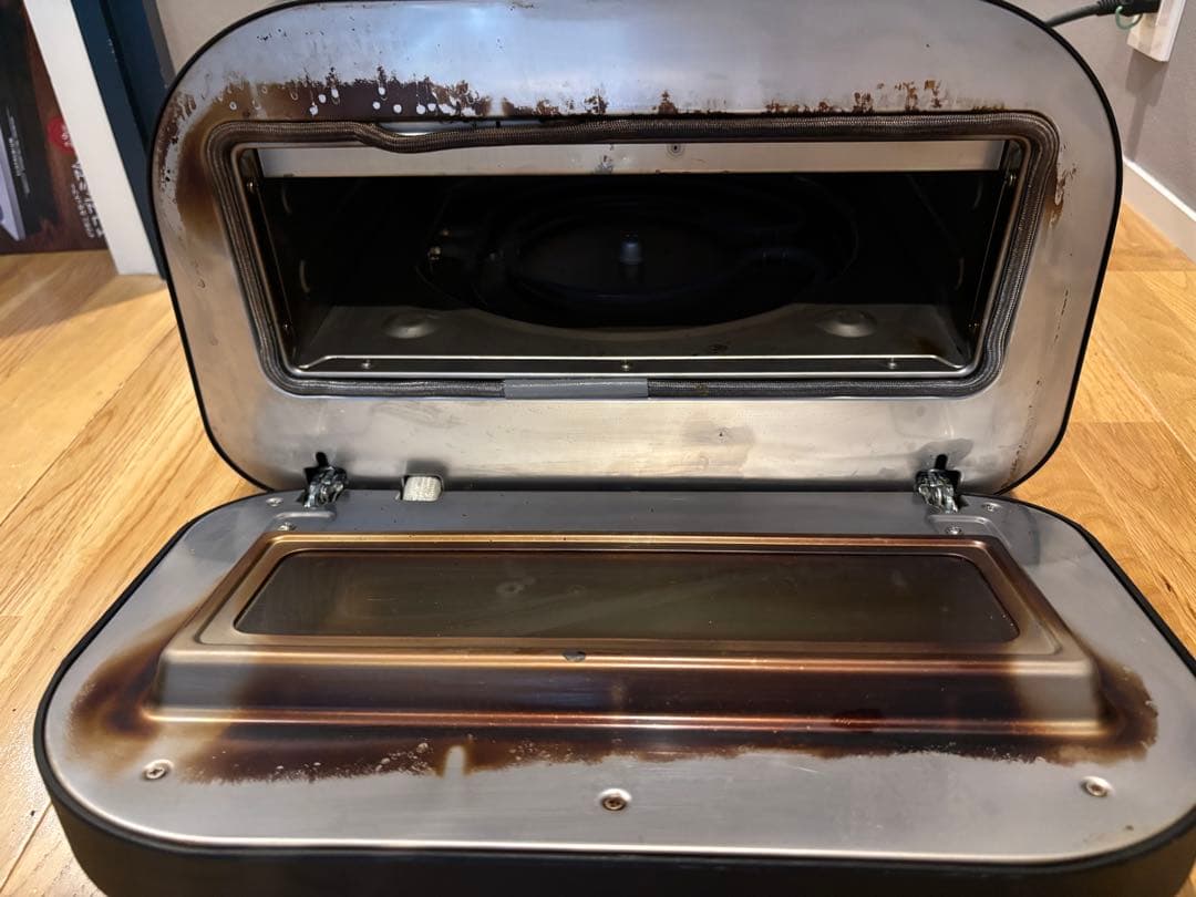 ENRO 電気式ピザ窯 無煙ロースター！コンセントで繋ぐ室内で使える本格ピザ窯