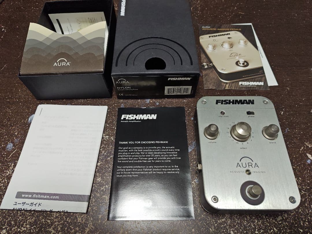 【ジャンク】FISHMAN AURA Nylon ナイロン弦 プリアンプ