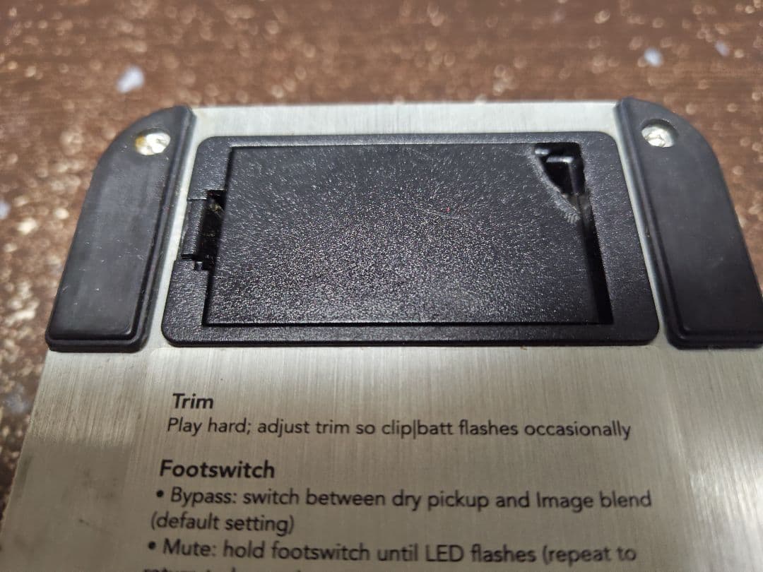 【ジャンク】FISHMAN AURA Nylon ナイロン弦 プリアンプ